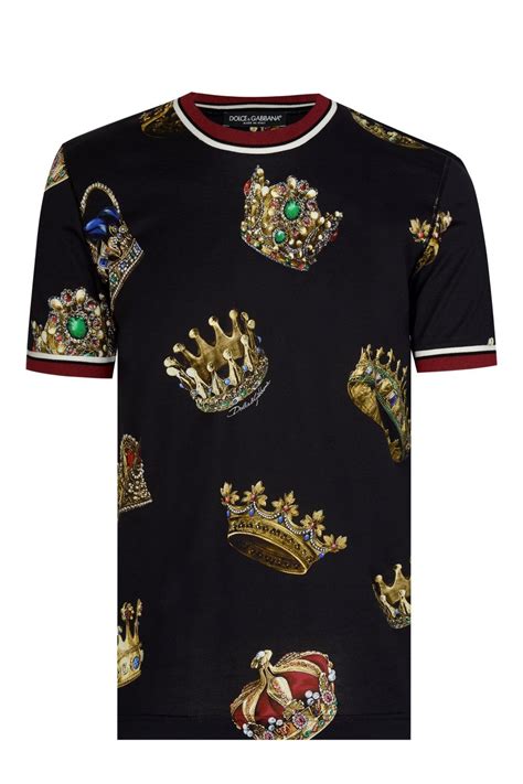 dolce gabbana t shirt crown|Dolce & Gabbana king fragrance.